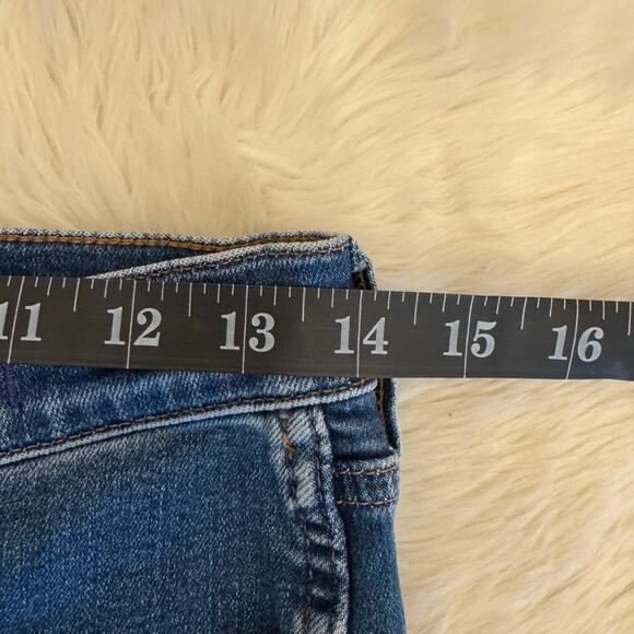 Madewell 10" Roadtripper High Rise Skinny Blue Denim Jeans 27P - Picture 11 of 12